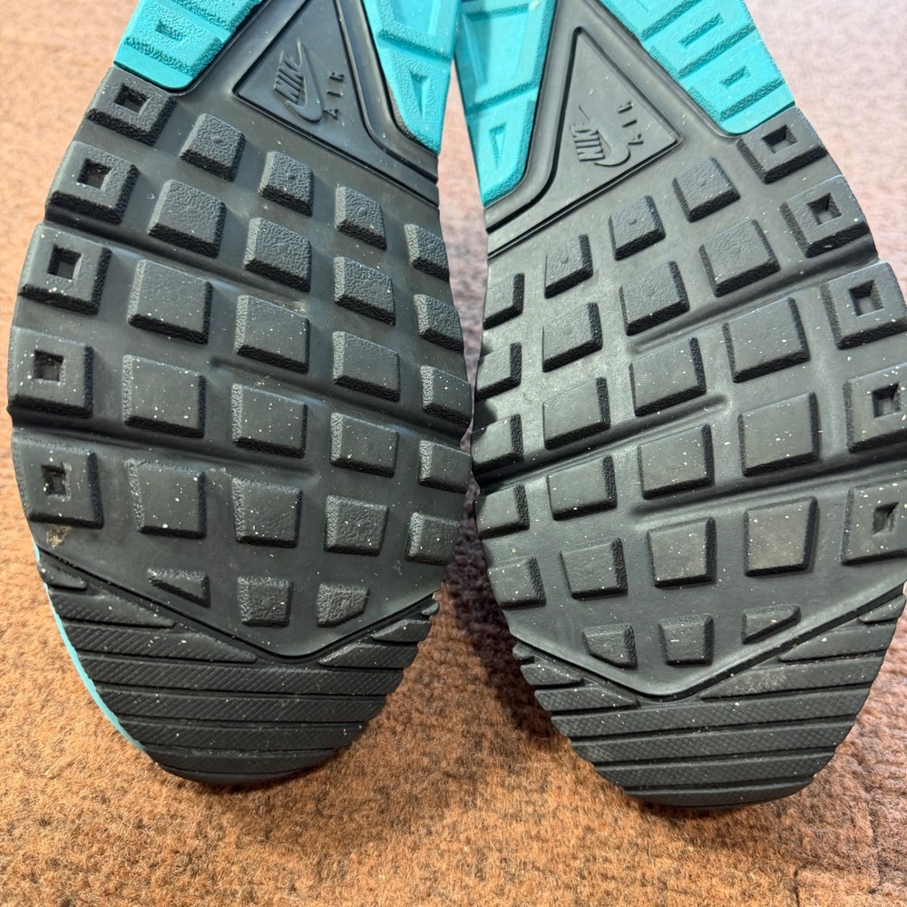 Nike Women's Air Max Sneakers in White, Teal & Black - Picture 9 of 12